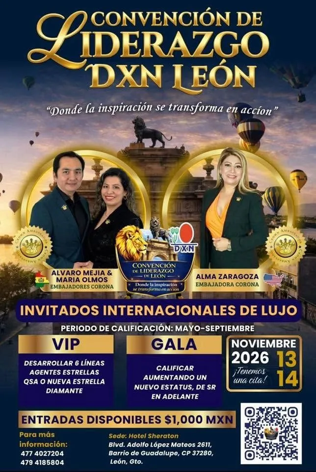 Convención de Líderazgo DXN LEÓN GUANAJUATO