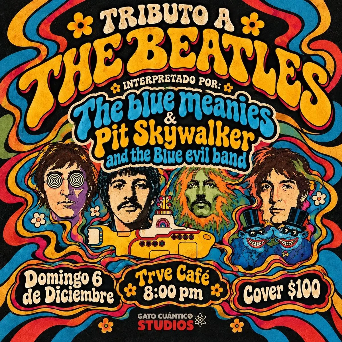 TRIBUTO A THE BEATLES en TRVE CAFÉ