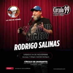 Rodrigo Salinas: La voz detrás de Juanín (Narvarte)