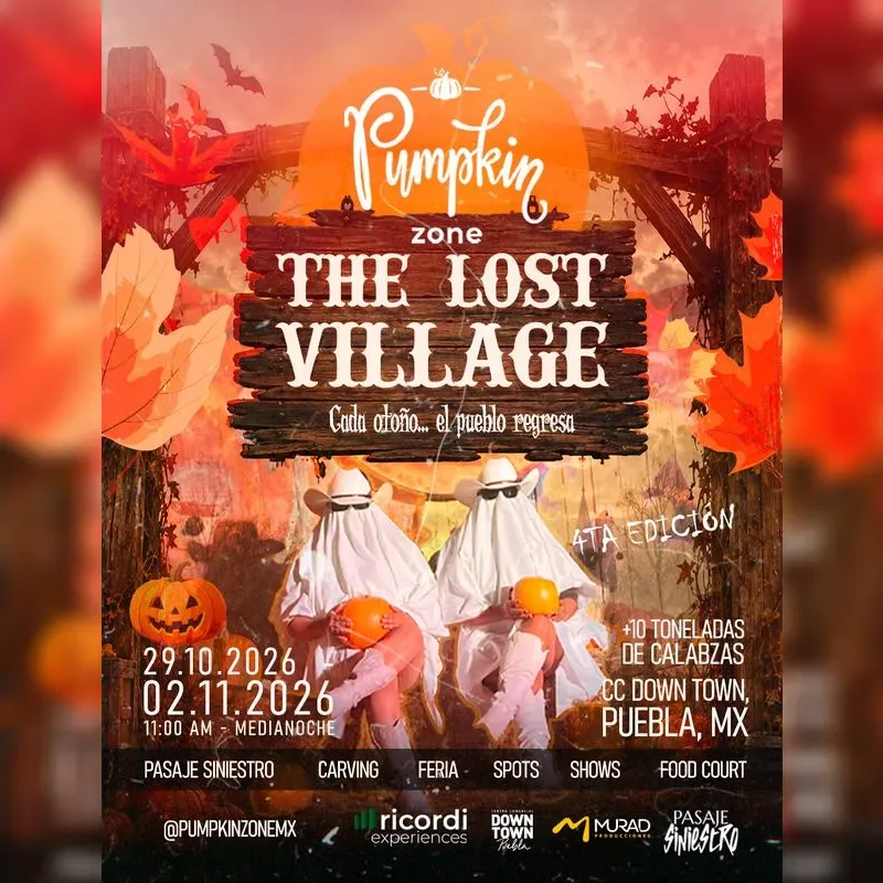 Pumpkin Zone 2026 en Puebla