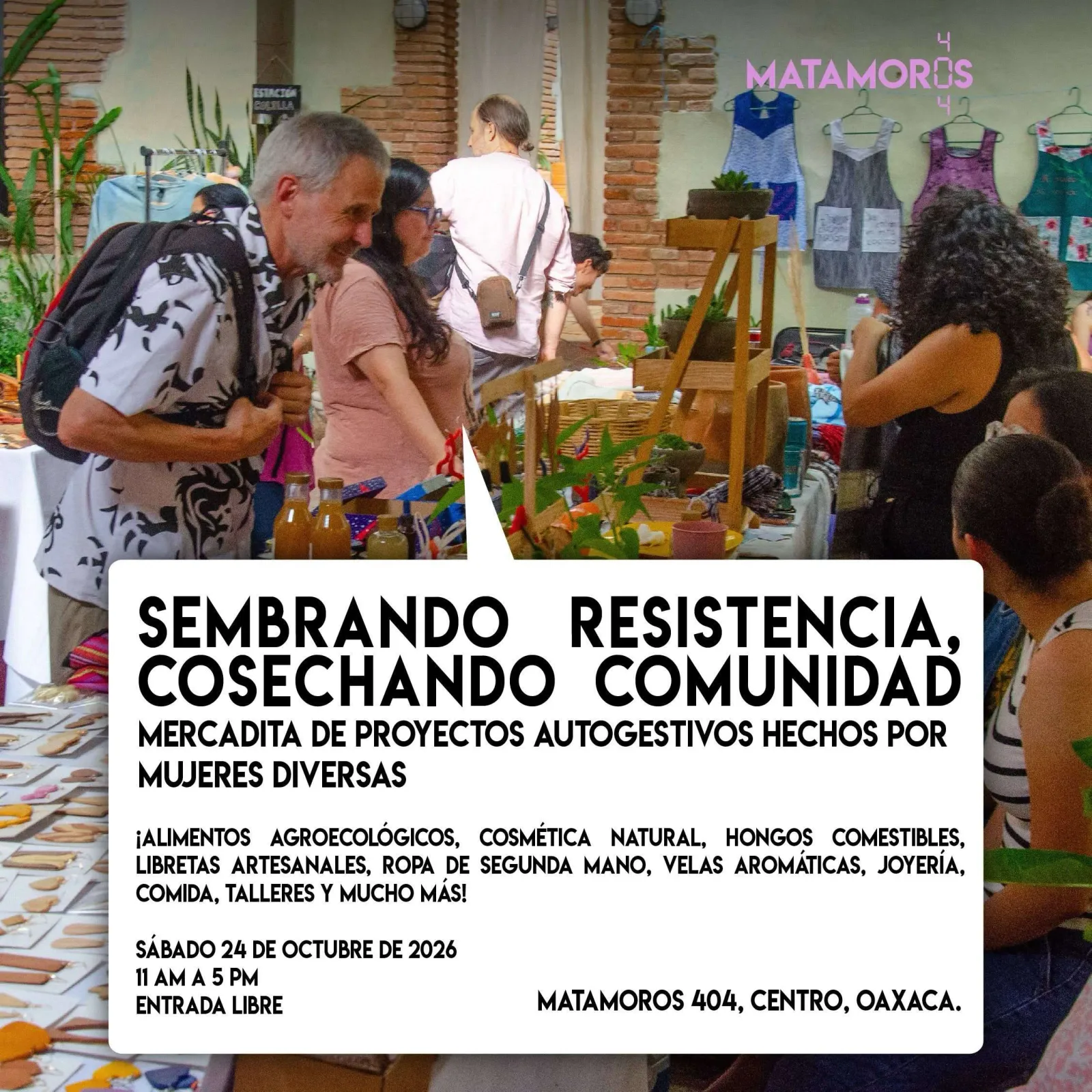 “Sembrando Resistencia, Cosechando Comunidad”