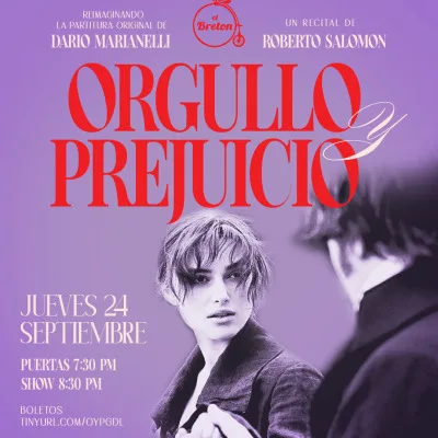 Orgullo y Prejuicio al piano