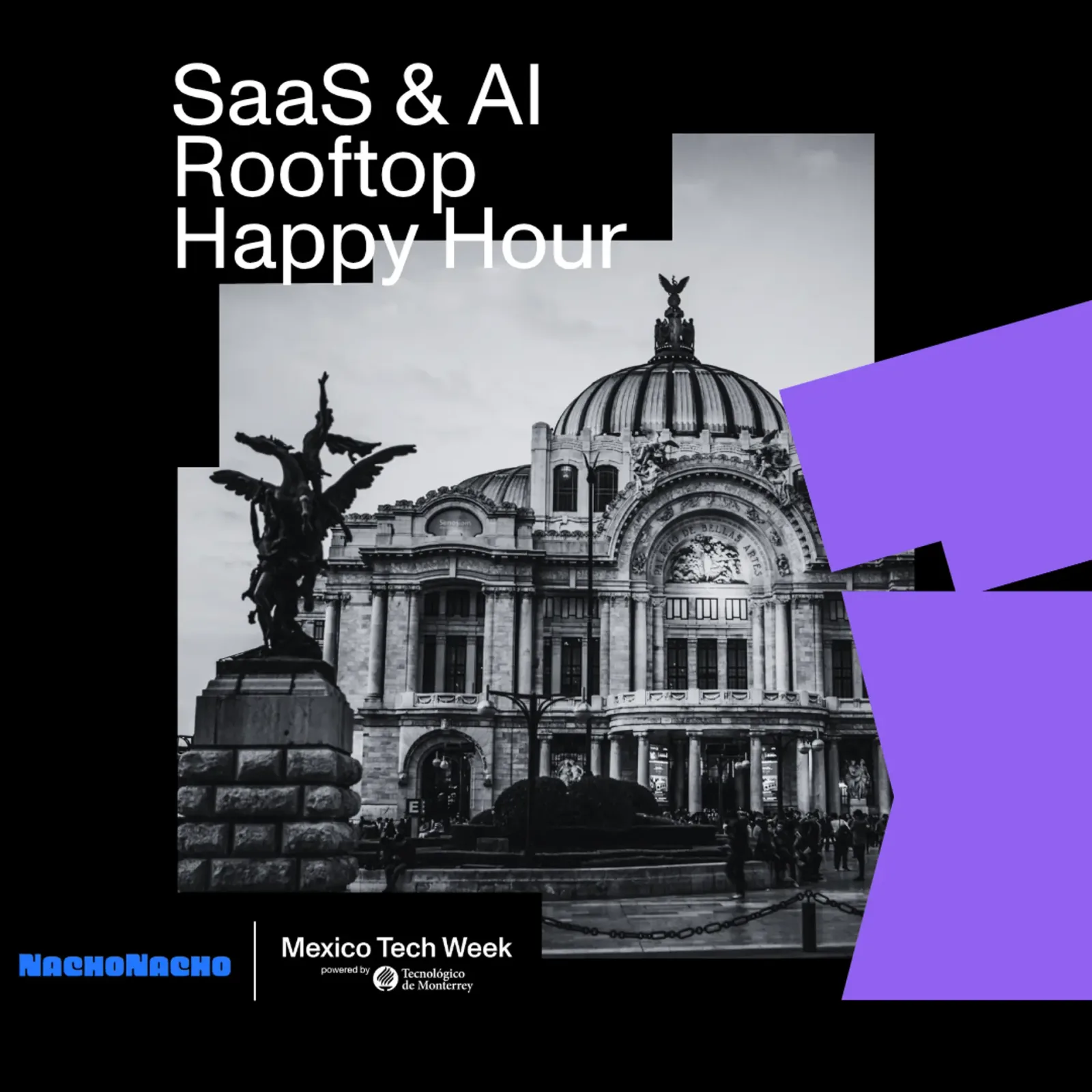 NachoTuesday: Mexico City Tech Week SaaS & AI Founder + Investor Rooftop Happy Hour