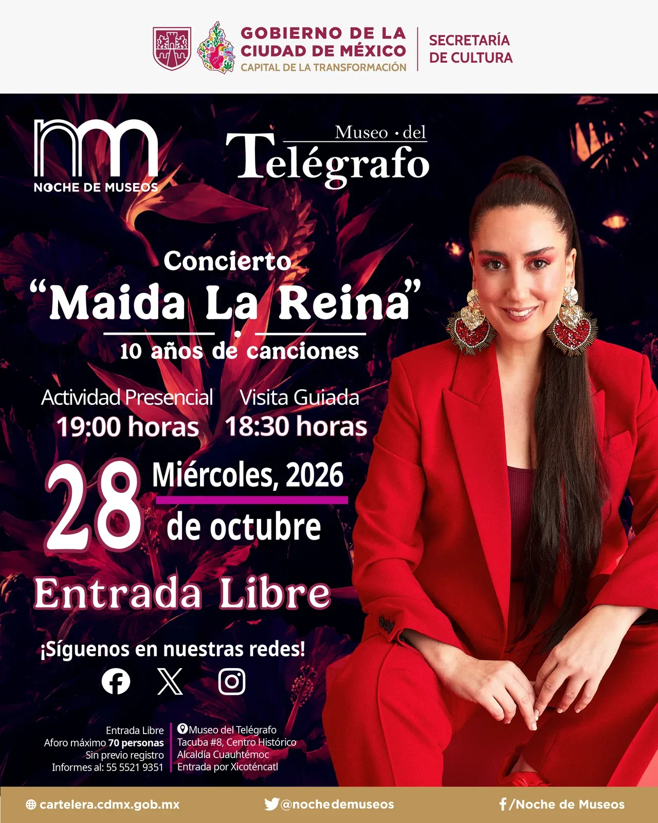 Maida La reina - Concierto 10 años de canciones
