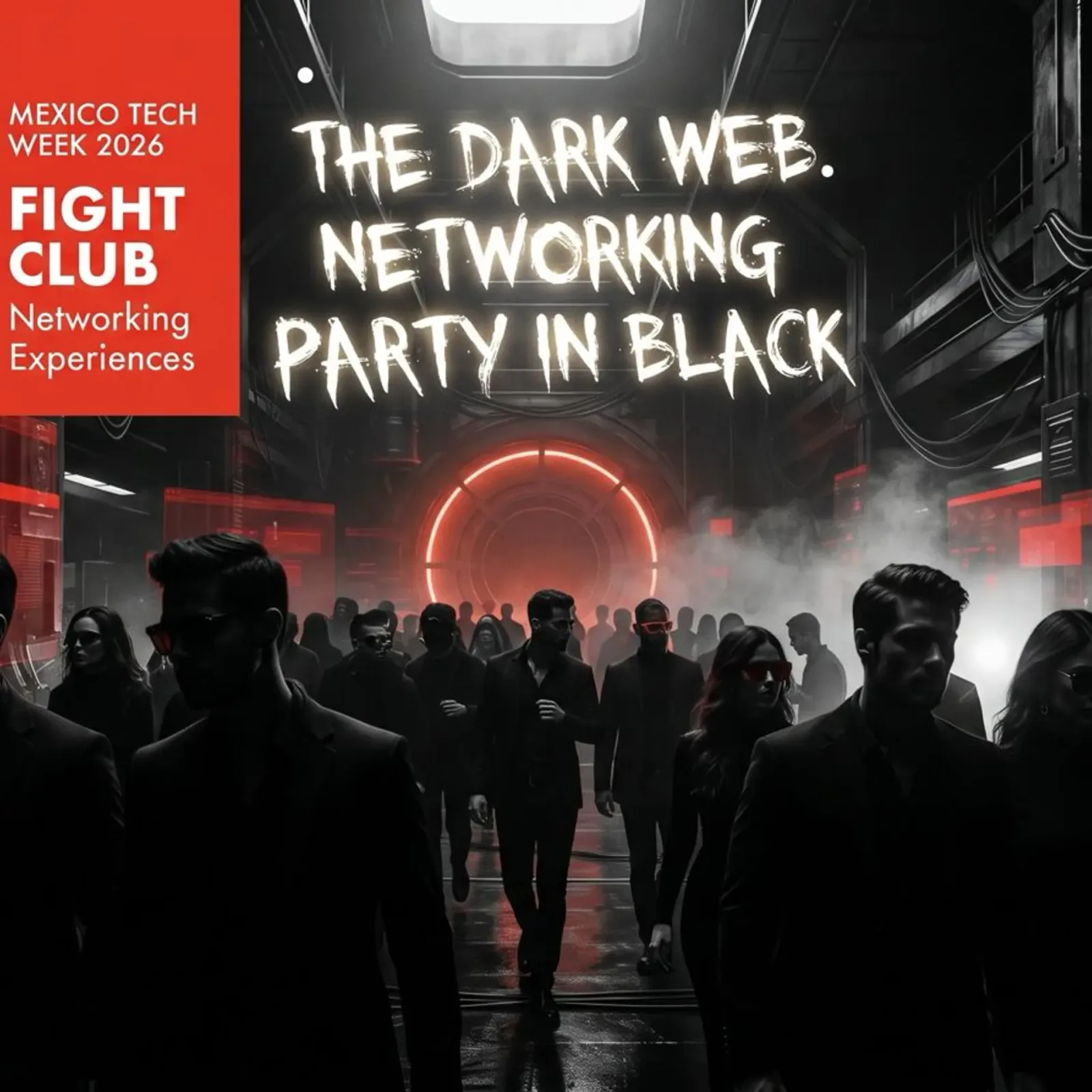 THE DARK WEB: PARTY IN BLACK 🤫 FIGHT CLUB 🤫