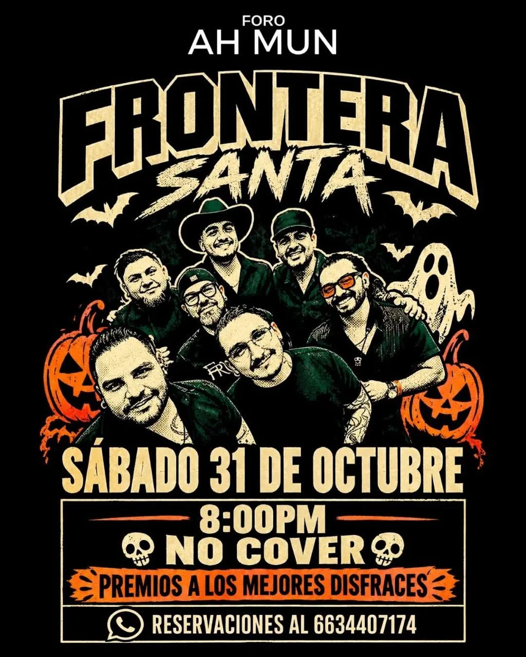 Frontera Santa en Tijuana 2026: Halloween con rock y ska