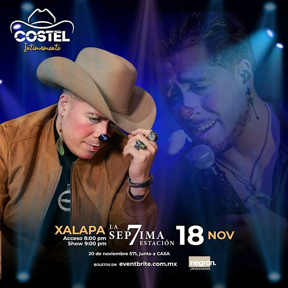 Costel presenta "Íntimamente" | Concierto | Xalapa