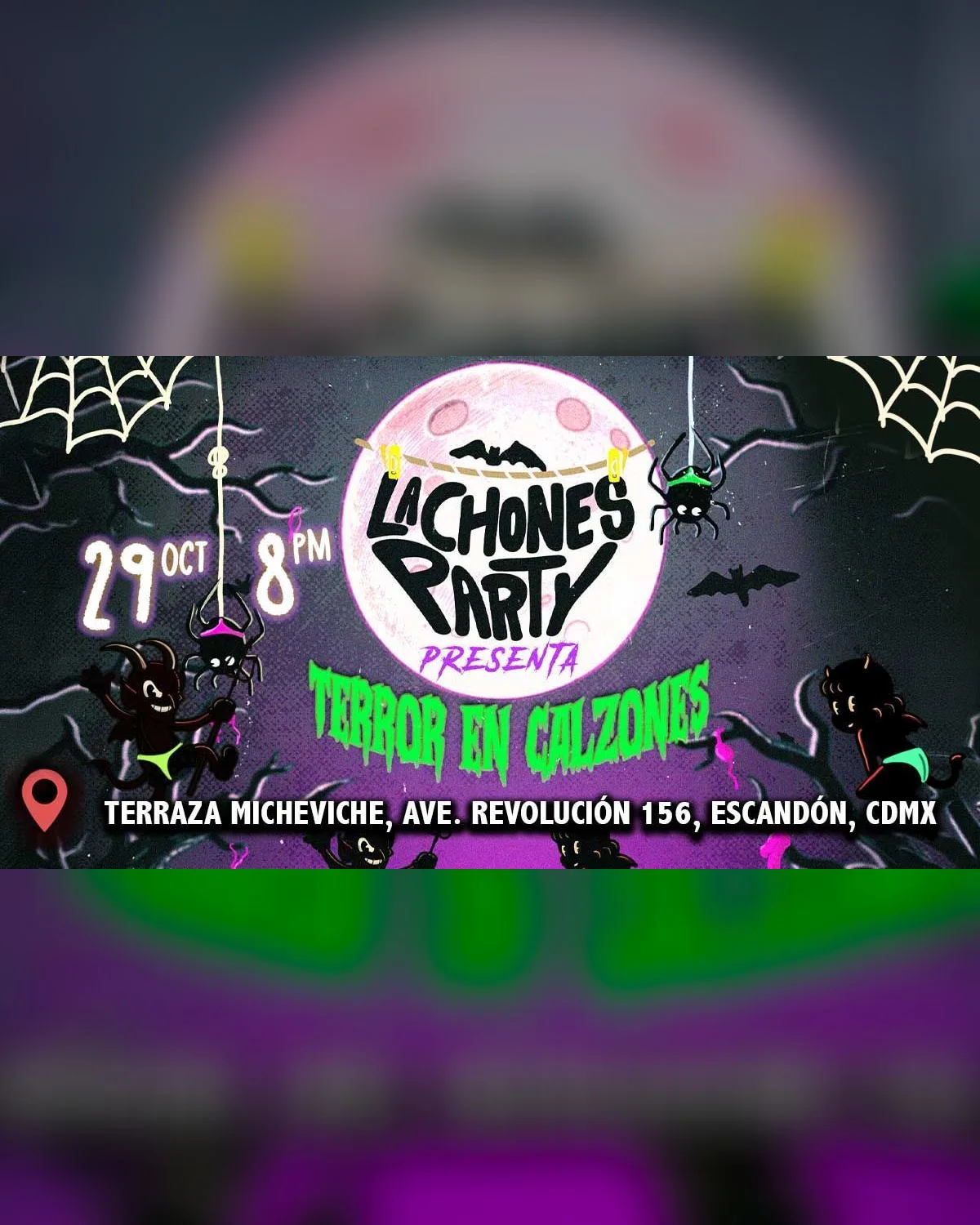 La Chones Party Halloween