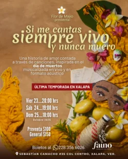 Si me cantas, siempre vivo y nunca muero