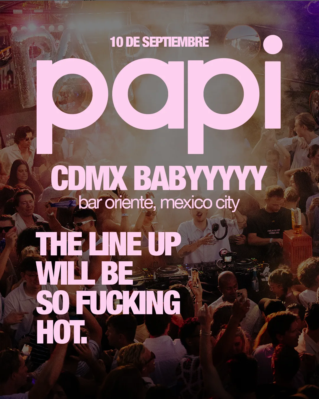 Papi en Bar Oriente