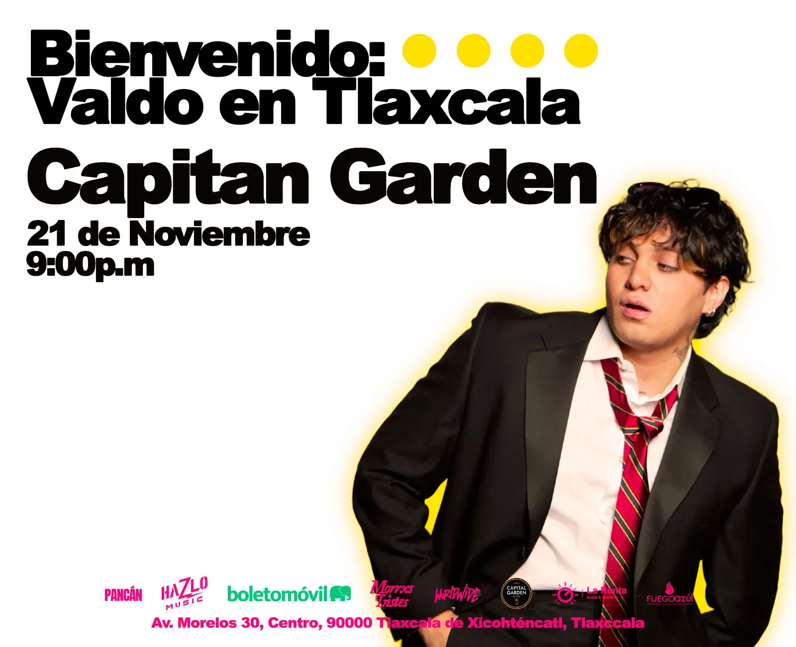 Bienvenido: Valdo en Tlaxcala