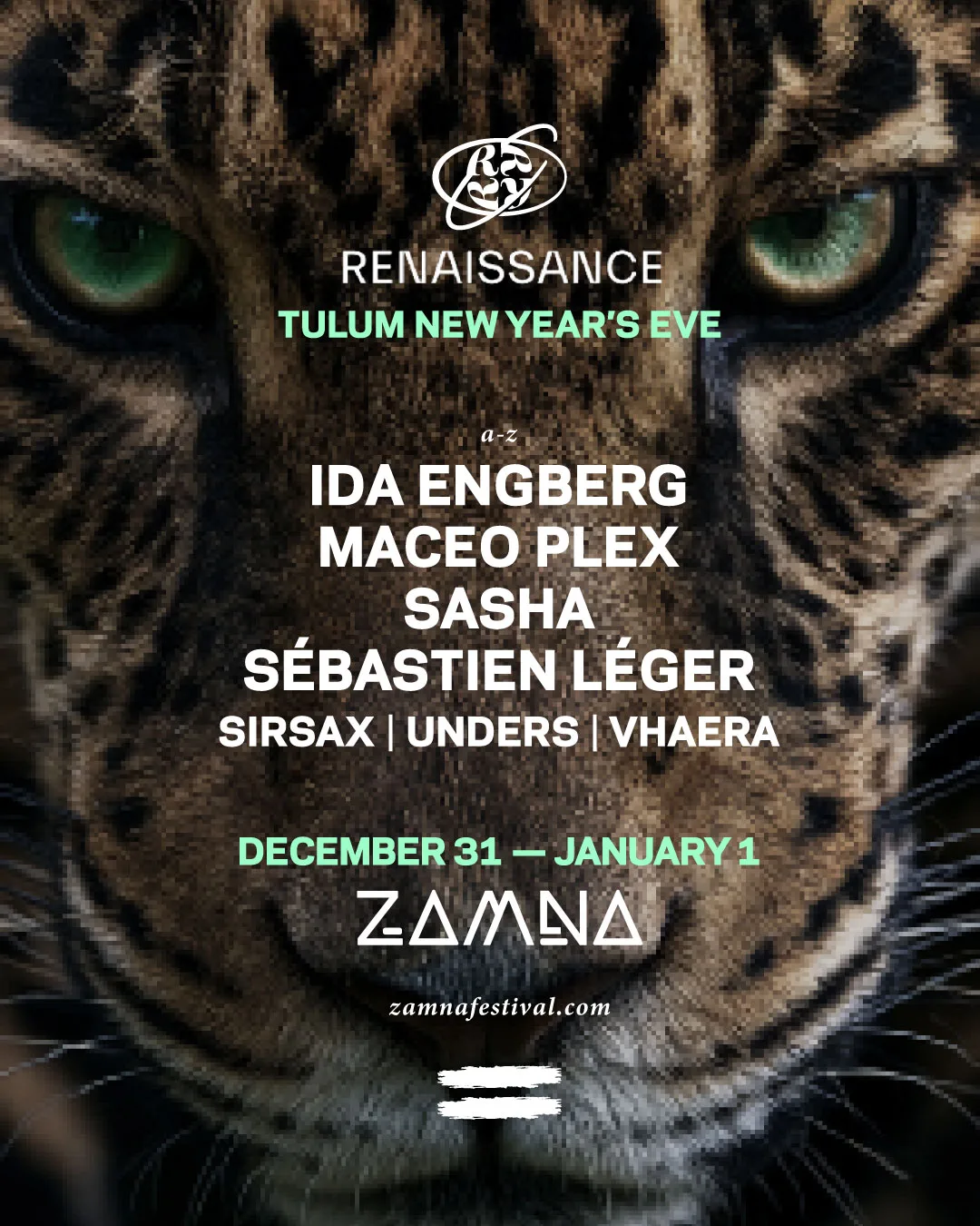 Renaissance NYE en Zamna