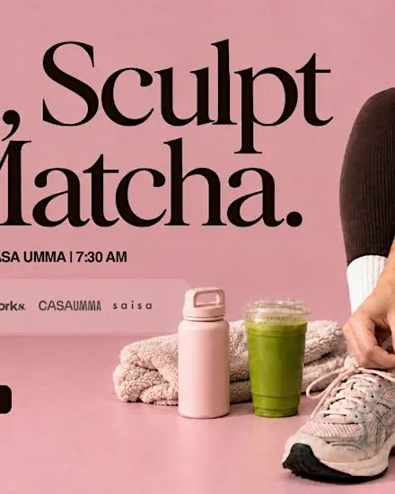 Run, Sculpt & Matcha