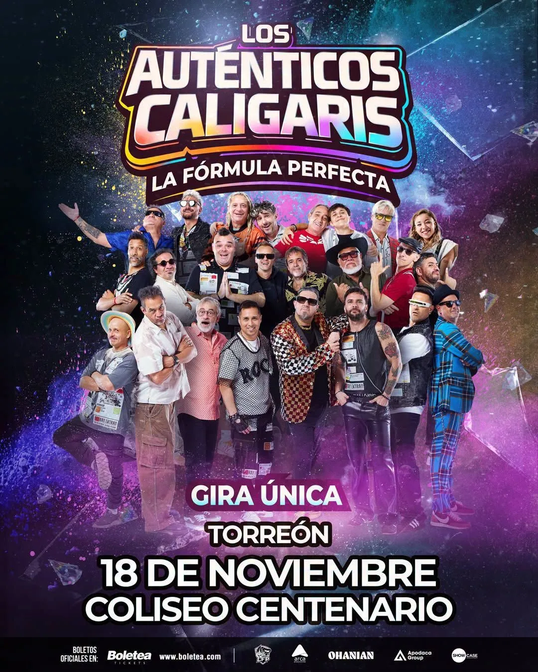 Los auténticos decadentes y los Caligaris en Torreón