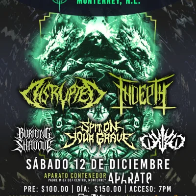 MEX Tour 2026: Indepth + Disrupted - Monterrey