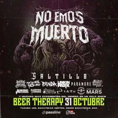 No Emos Muerto Halloween