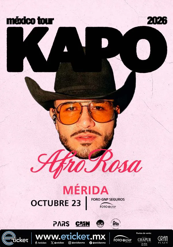 KAPO - AFRO ROSA TOUR 2026