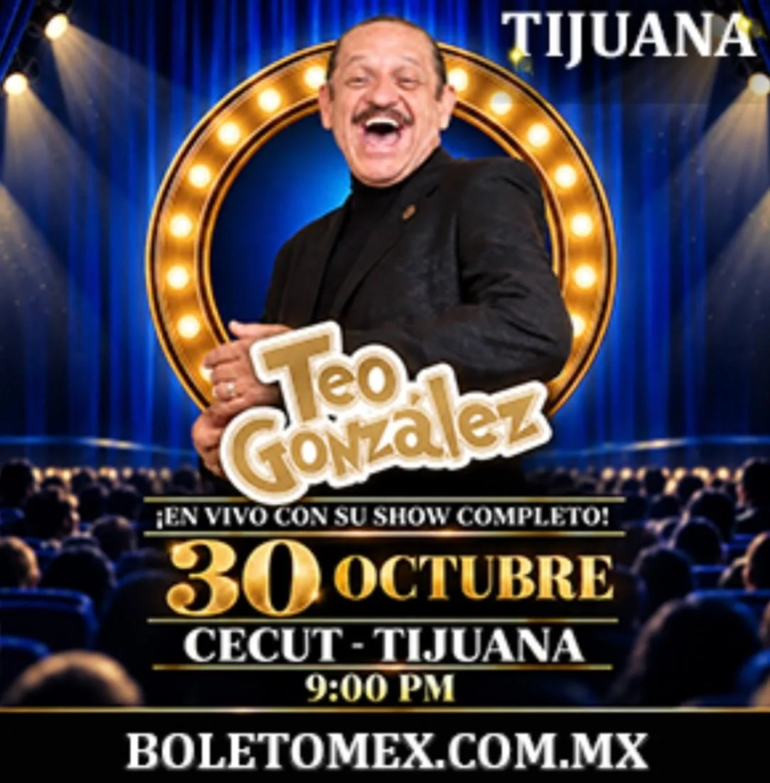 Teo González en Tijuana 2026: comedia en CECUT