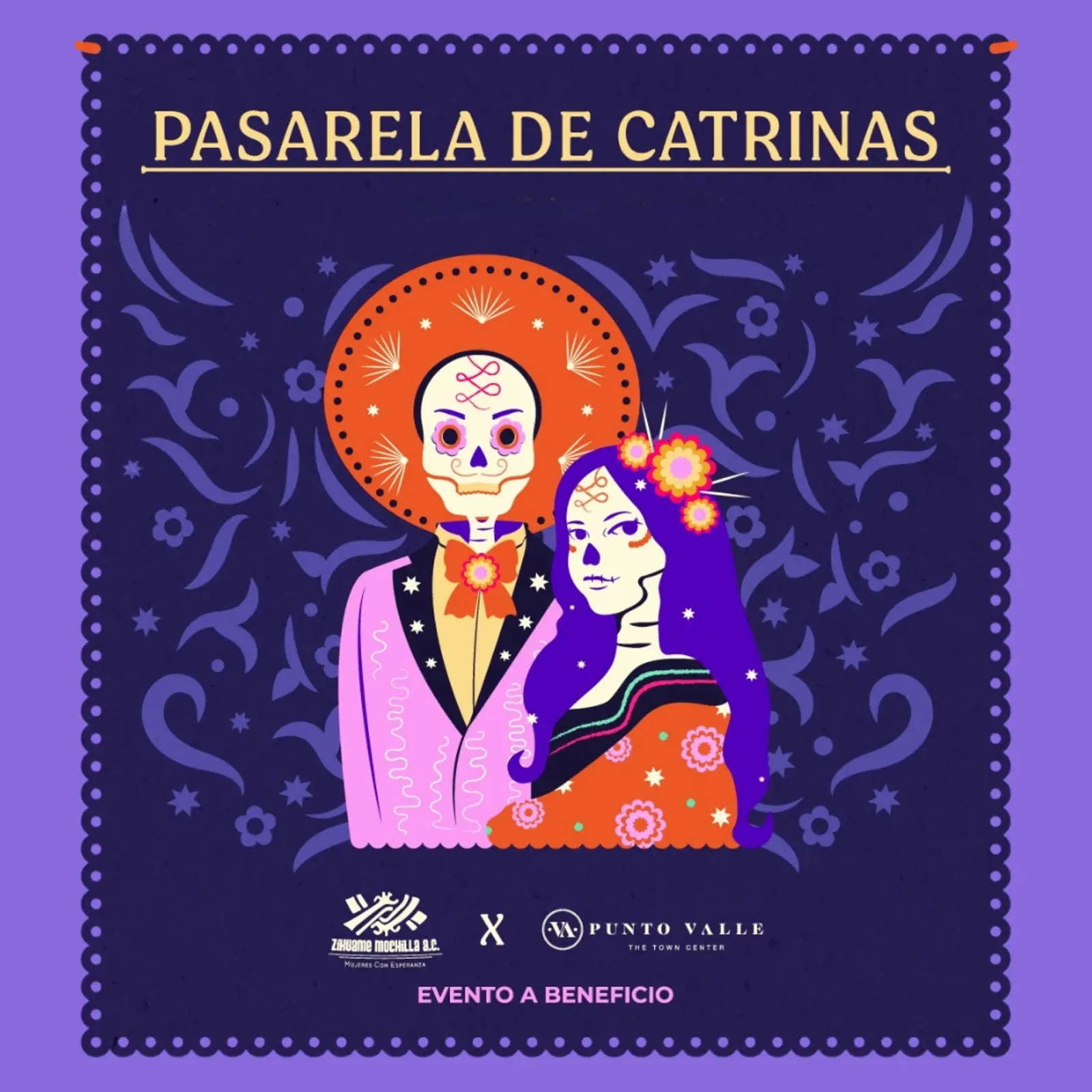 Pasarela de Catrinas
