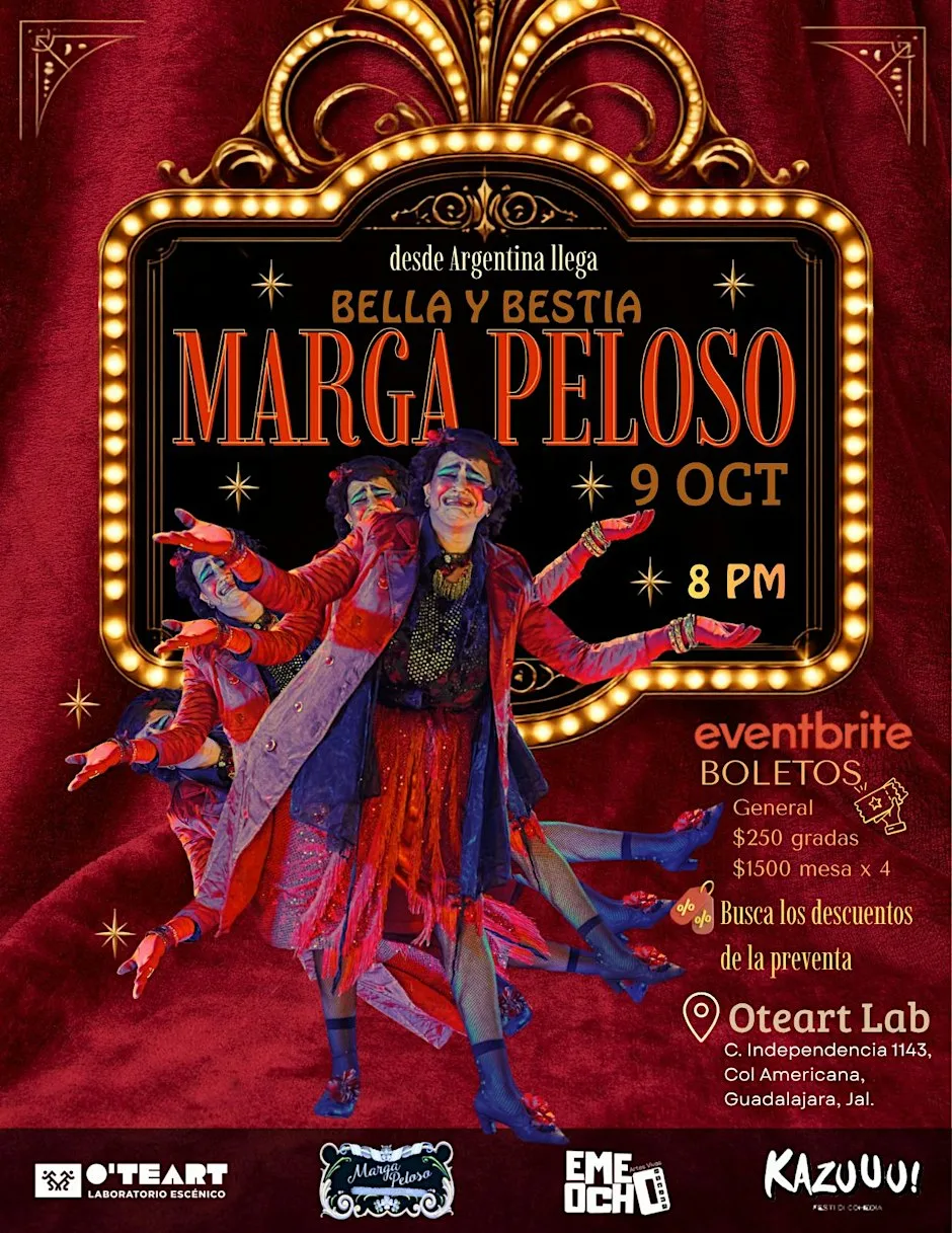 Marga Peloso, bella y bestia