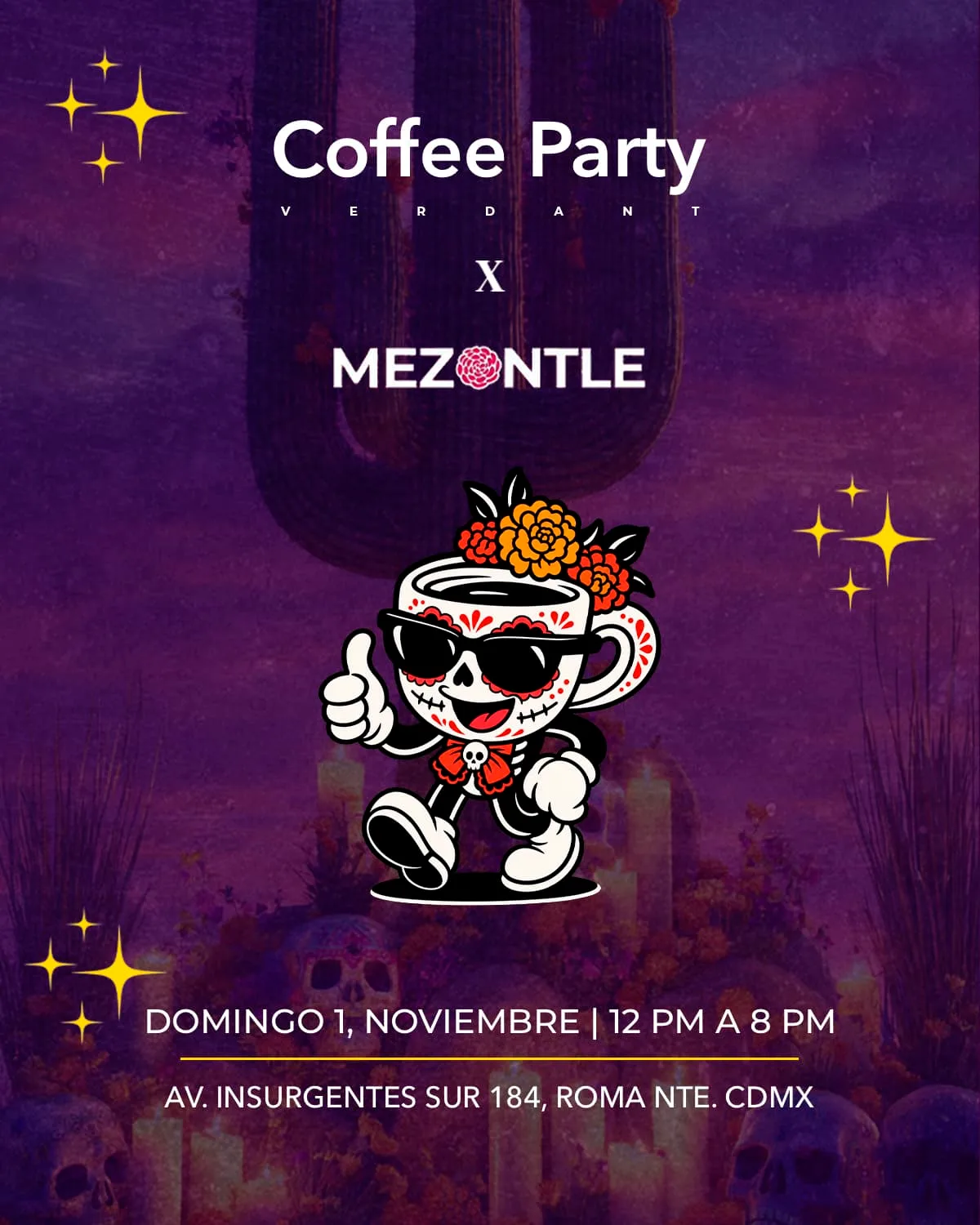 Coffee Party · Día de Muertos