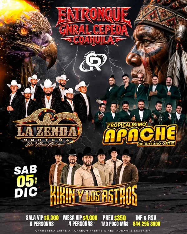 LA ZENDA NORTEÑA - TROPICALISIMO APACHE - KIKIN Y LOS ASTROS