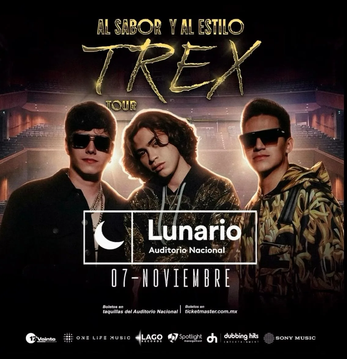 ¡A romper la pista! Trex llevará toda la cumbia y el sabor al Lunario de la CDMX