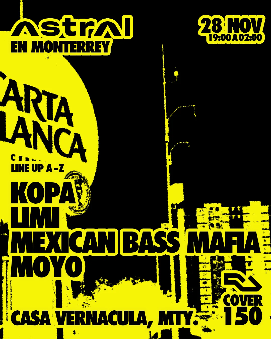ASTRAL RECORDS EN MONTERREY - HBD MOYO