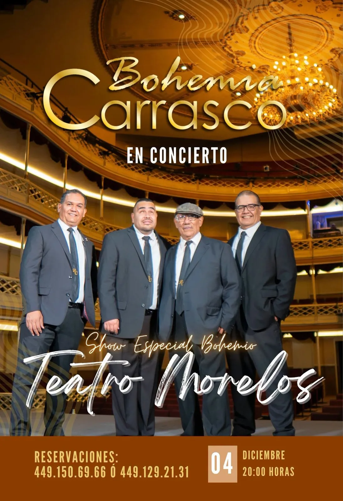 Bohemia Carrasco en el Teatro Morelos