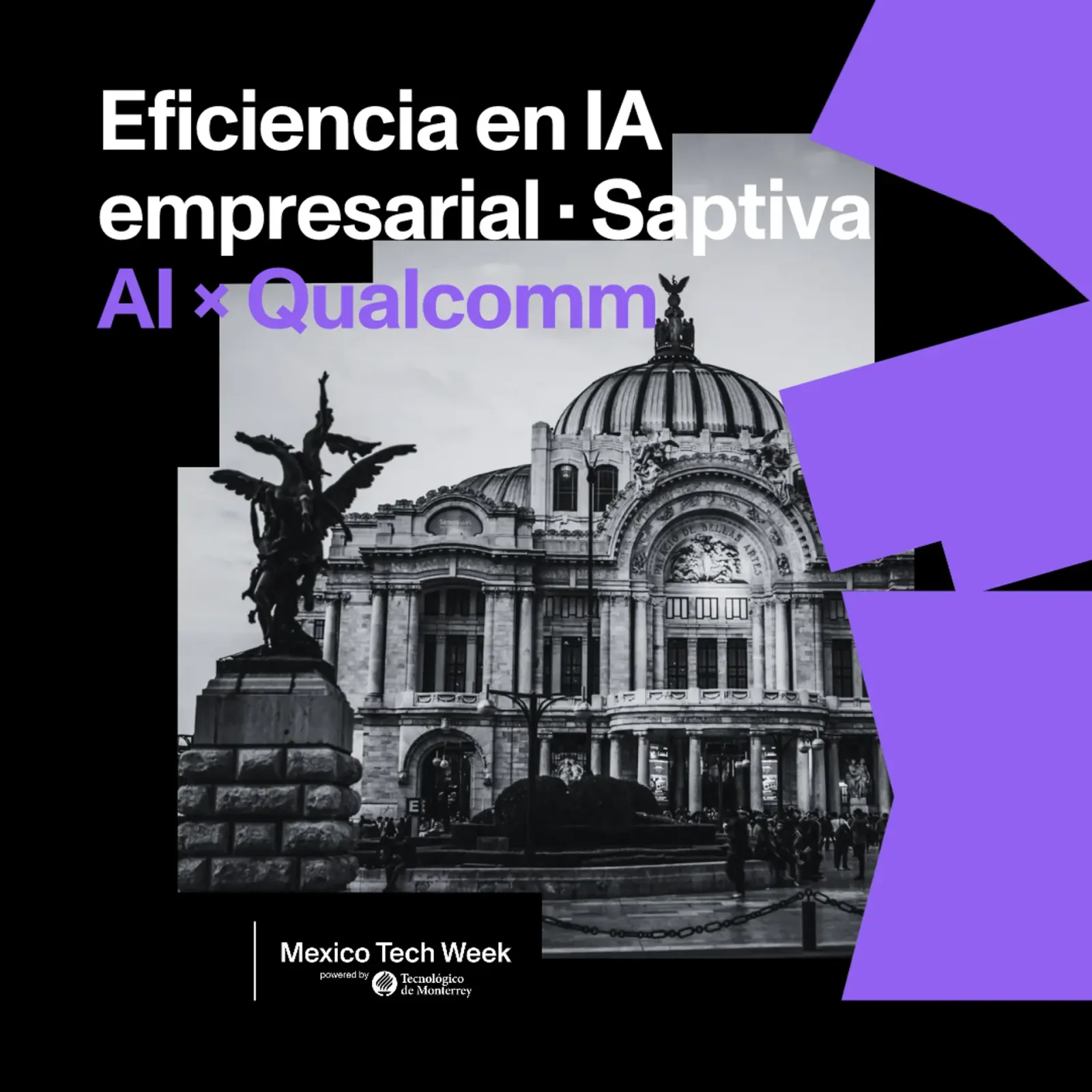 Eficiencia en IA empresarial · Saptiva AI × Qualcomm