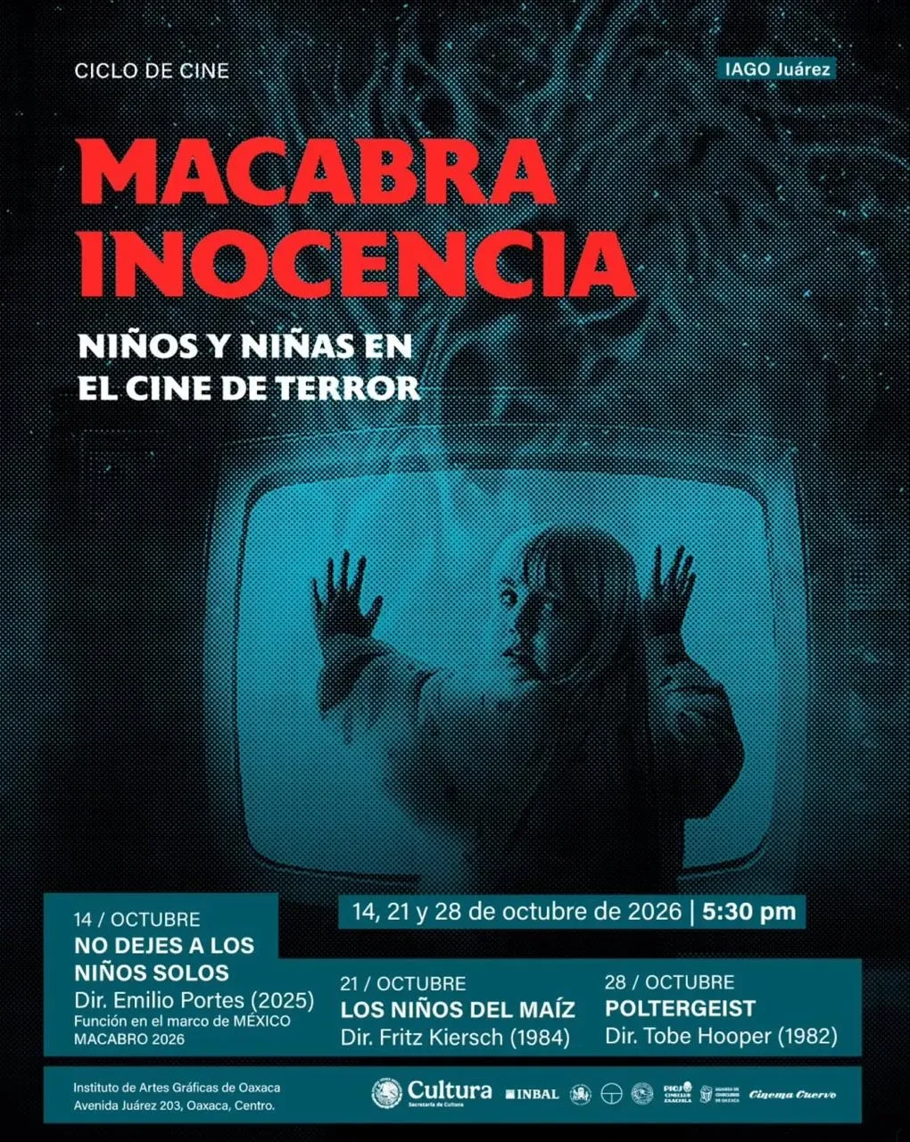 MACABRA INOCENCIA: Niños y niñas en el cine de terror