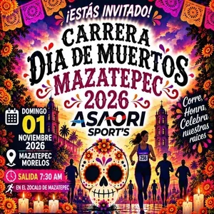 Carrera Día de Muertos Mazatepec 2026