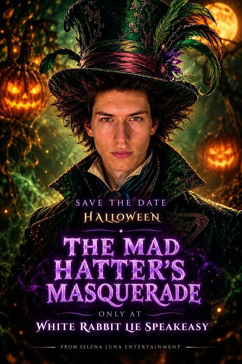 The Mad Hatter's Masquerade on Halloween Night