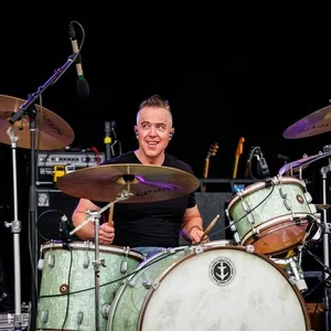 Steve Vorass on Drums @ Ciudad de mexico