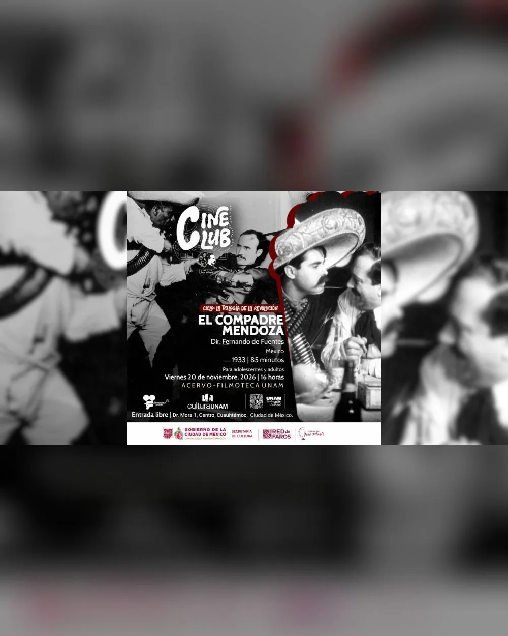 Cineclub | El Compadre Mendoza