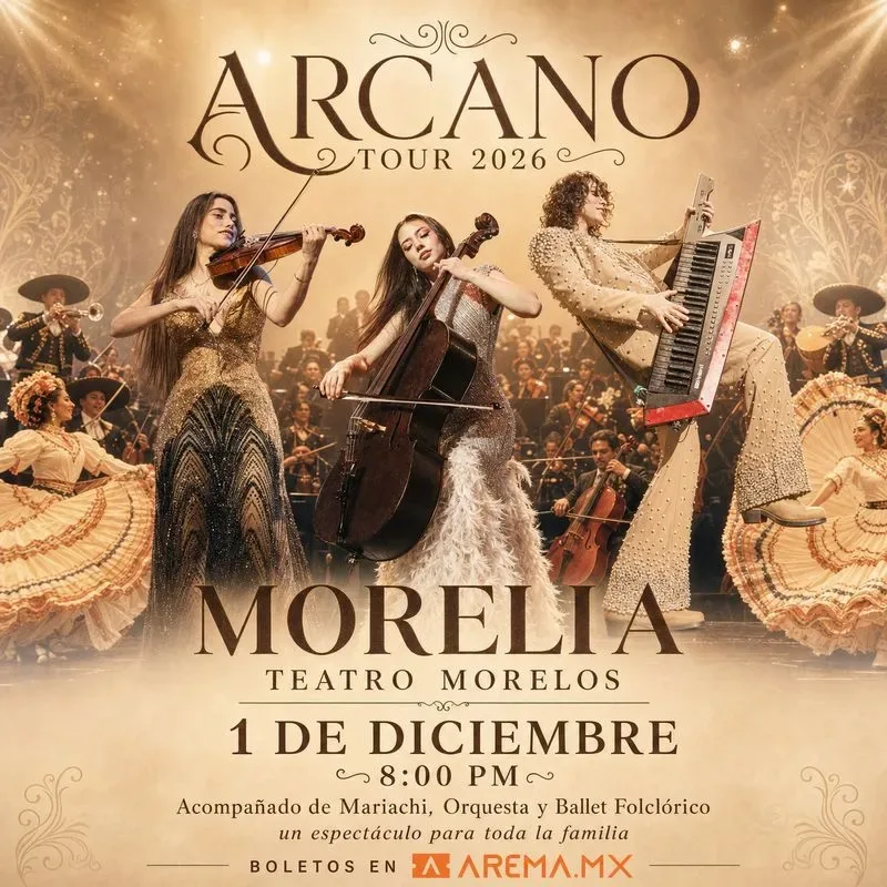 Arcano Tour 2026 en Morelia