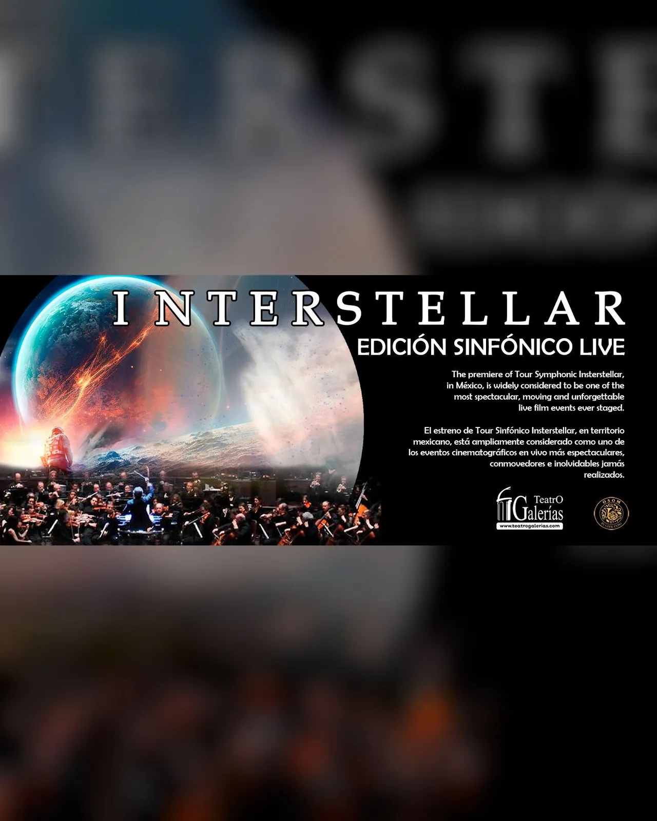 Interstellar - Sinfónico Live