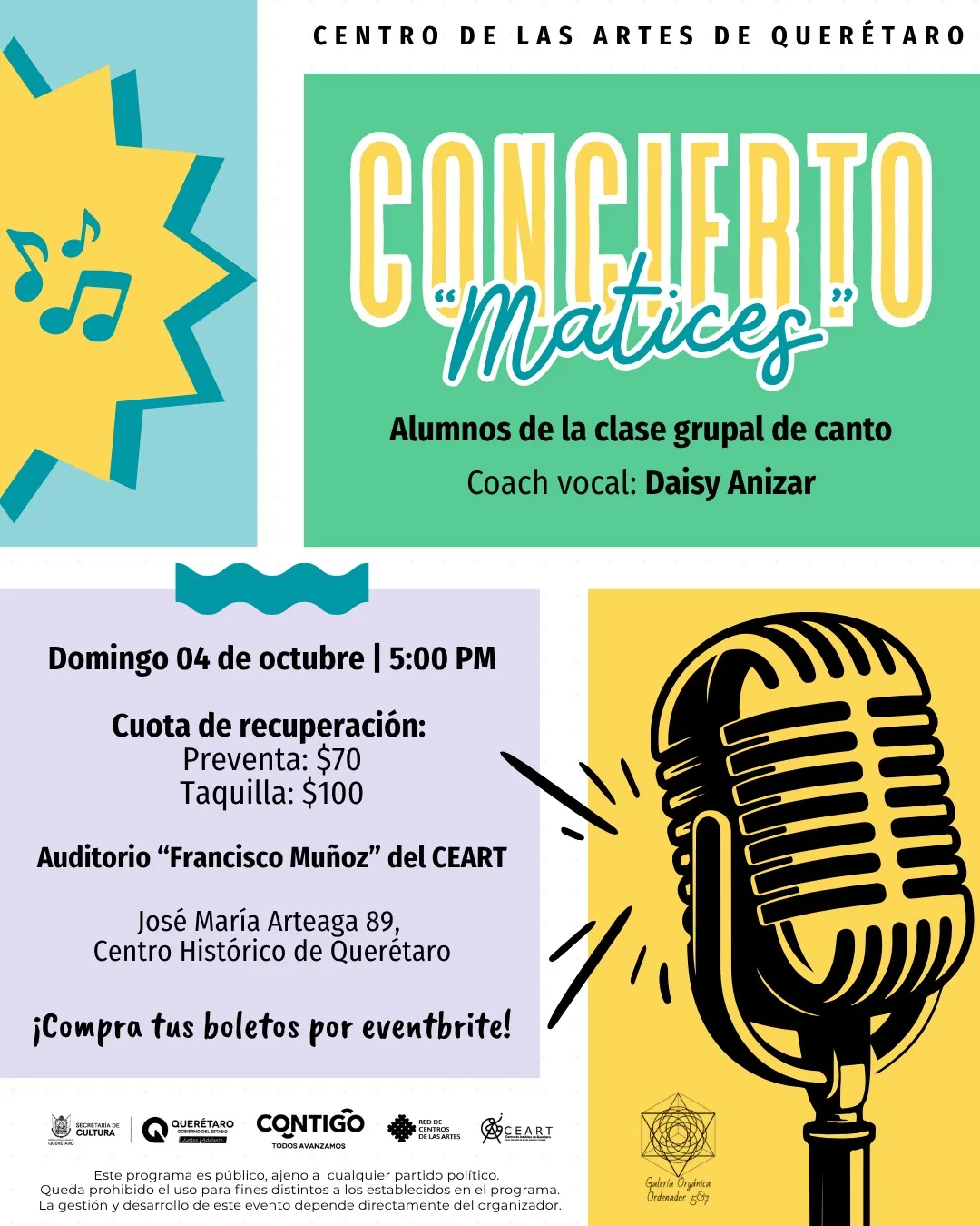 Concierto MATICES