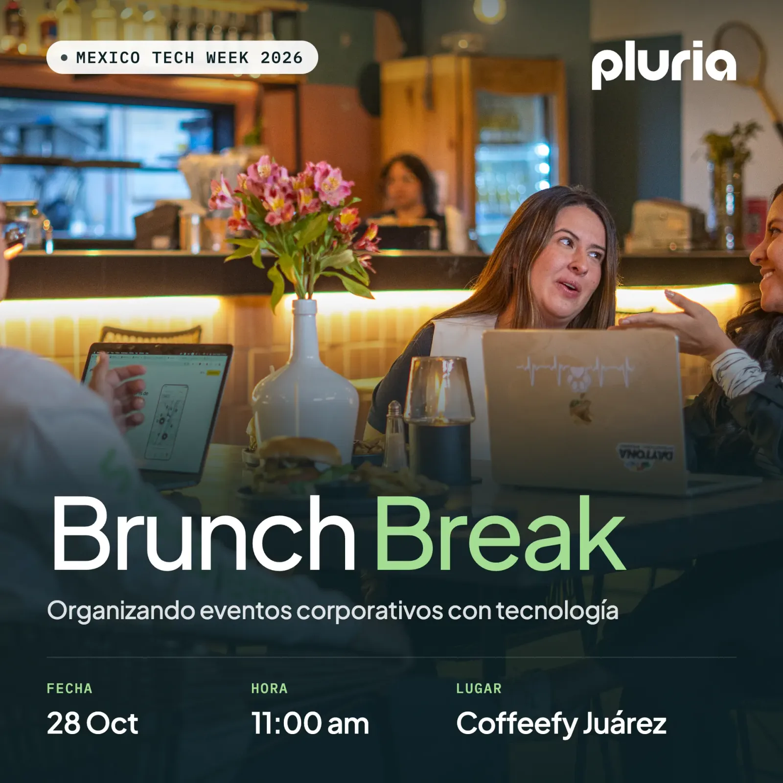 Brunch Break by Pluria: Organizando eventos corporativos con tech