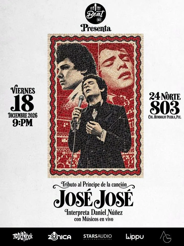 Noche Tributo a José José por Daniel Núñez 🇵🇪 en Beat 803