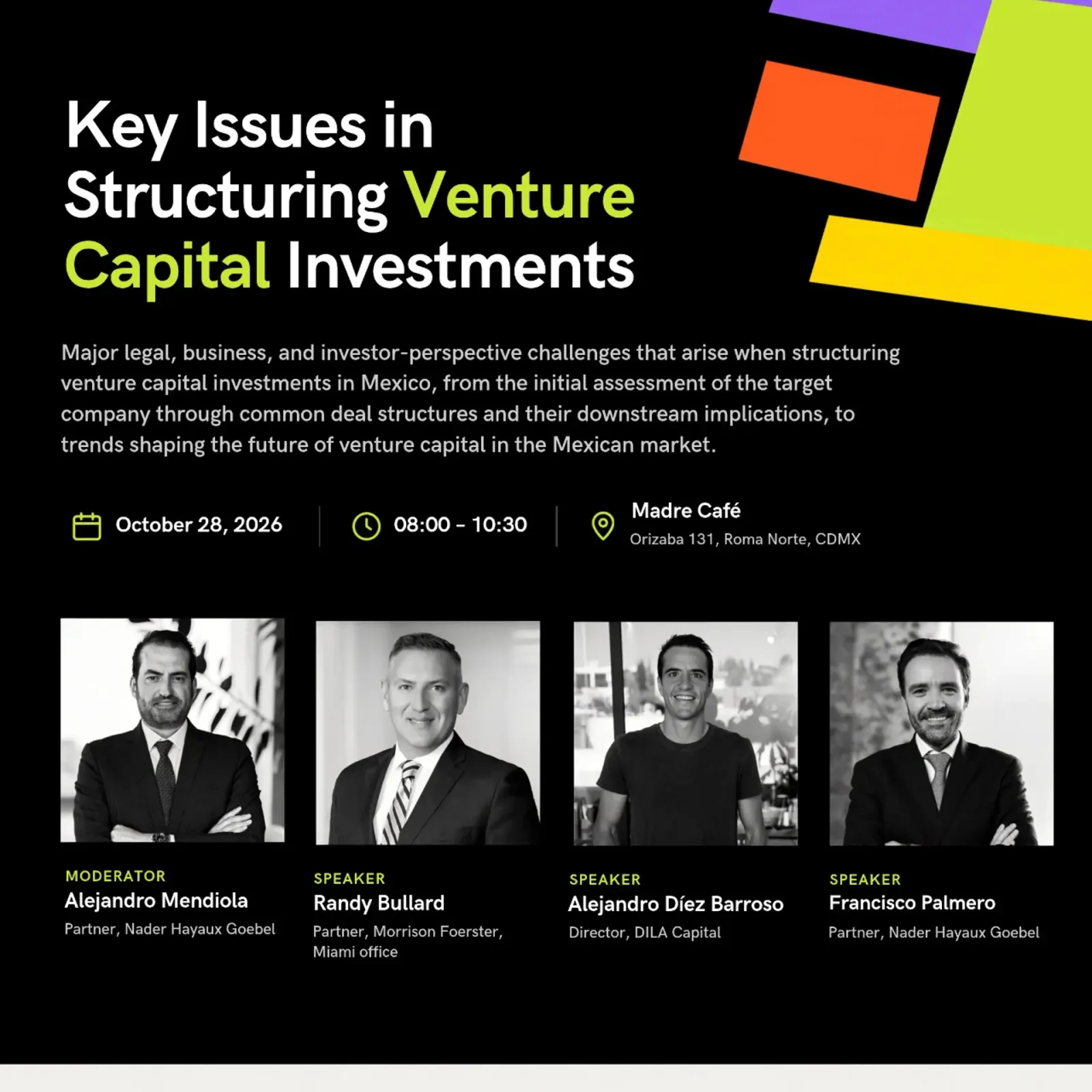 Key Issues in Structuring Venture Capital Investments