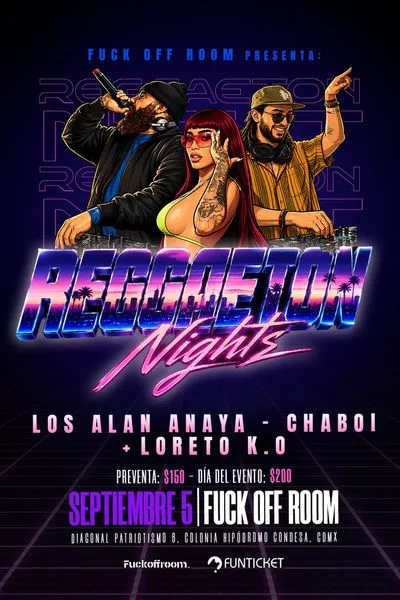 Fiesta Explosión de Reggaetón