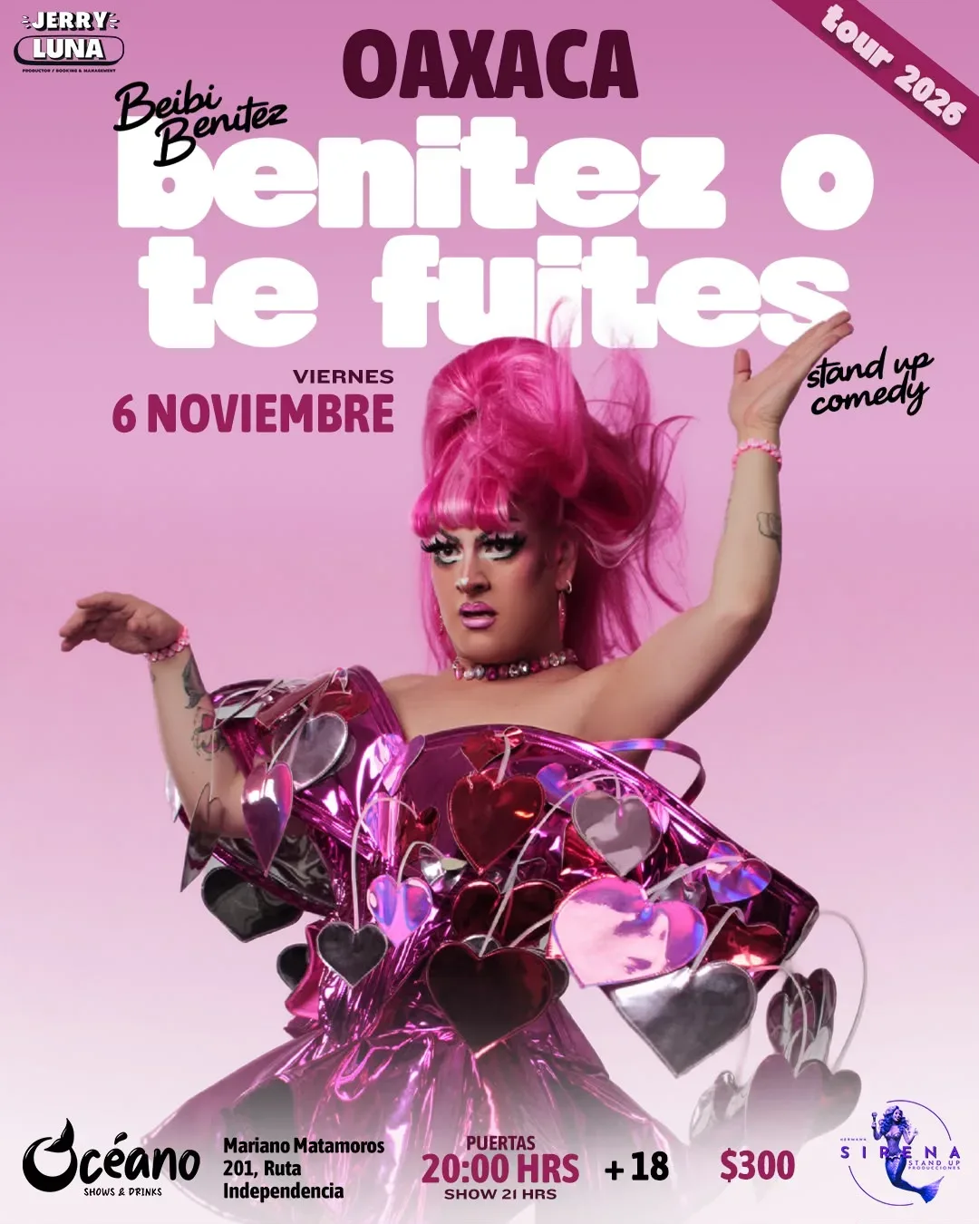 Benitez o te fuites (Stand Up Comedy con Beibi Benitez)