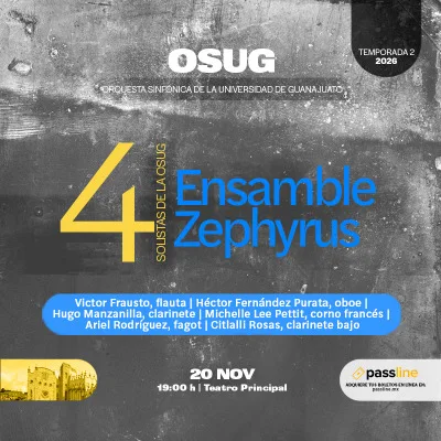 Solistas de la OSUG. Ensamble Zephyrus