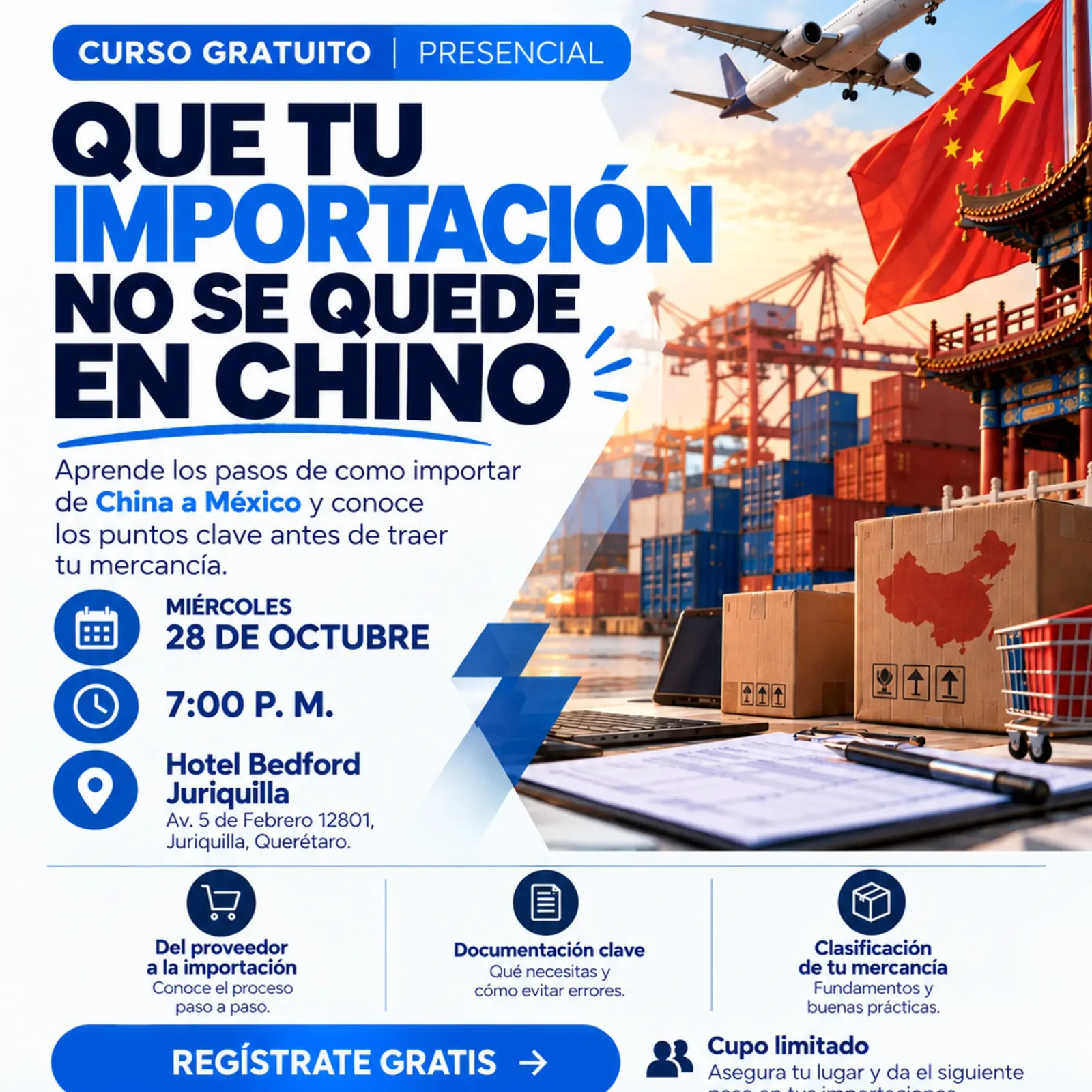 QUE TU IMPORTACIÓN NO SE QUEDE EN CHINO