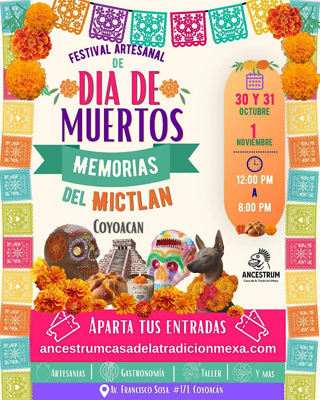 Festival Memorias del Mictlán