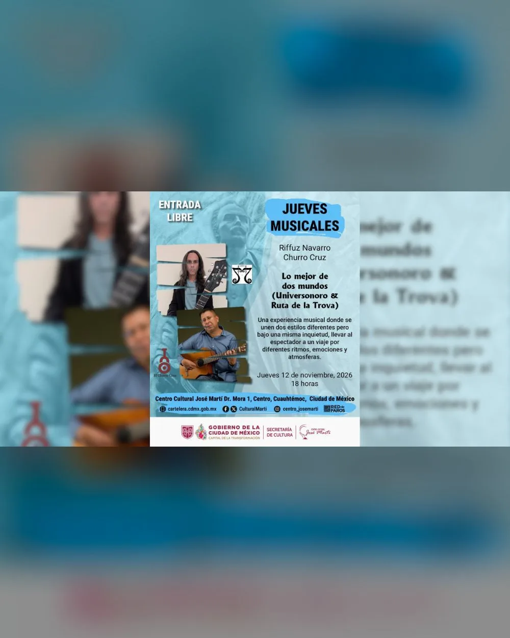 Lo mejor de dos mundos (Universonoro & Ruta de la Trova)