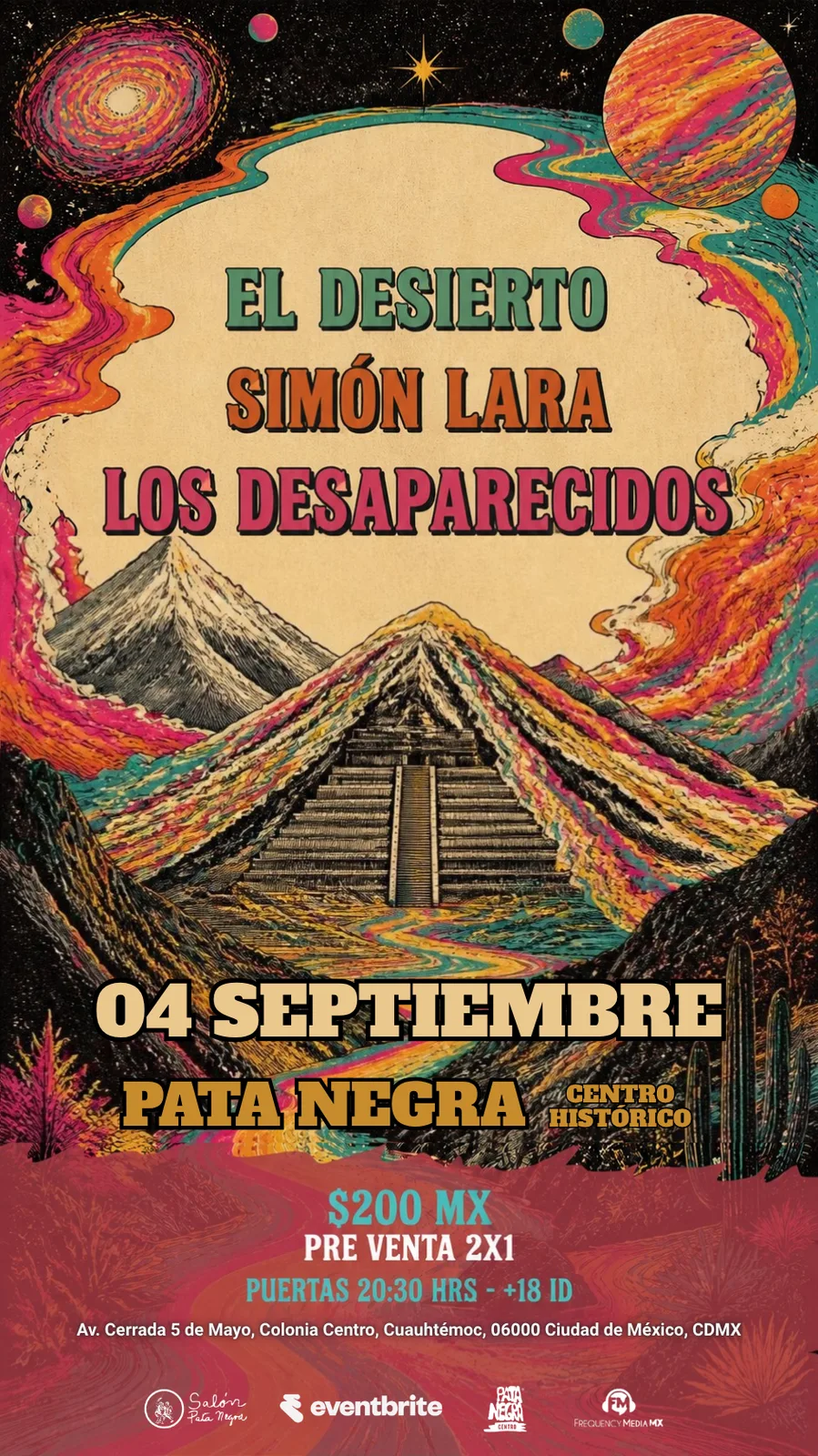El Desierto, Simón Lara…