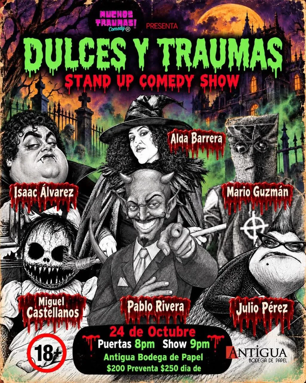 Dulces y Traumas en Tijuana 2026: comedia de Halloween