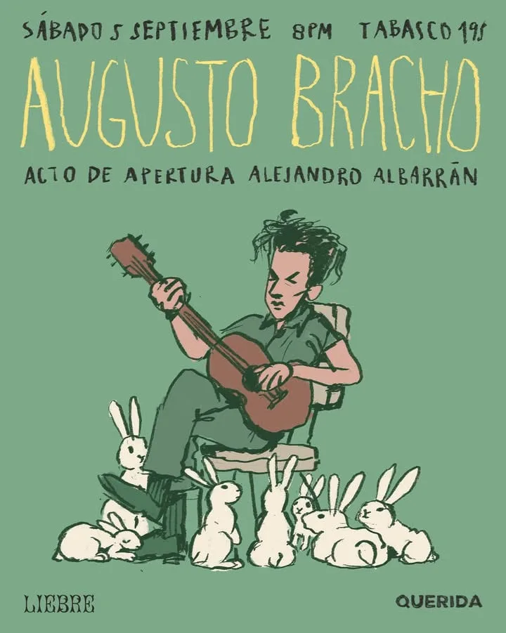 Augusto Bracho en Bar Liebre
